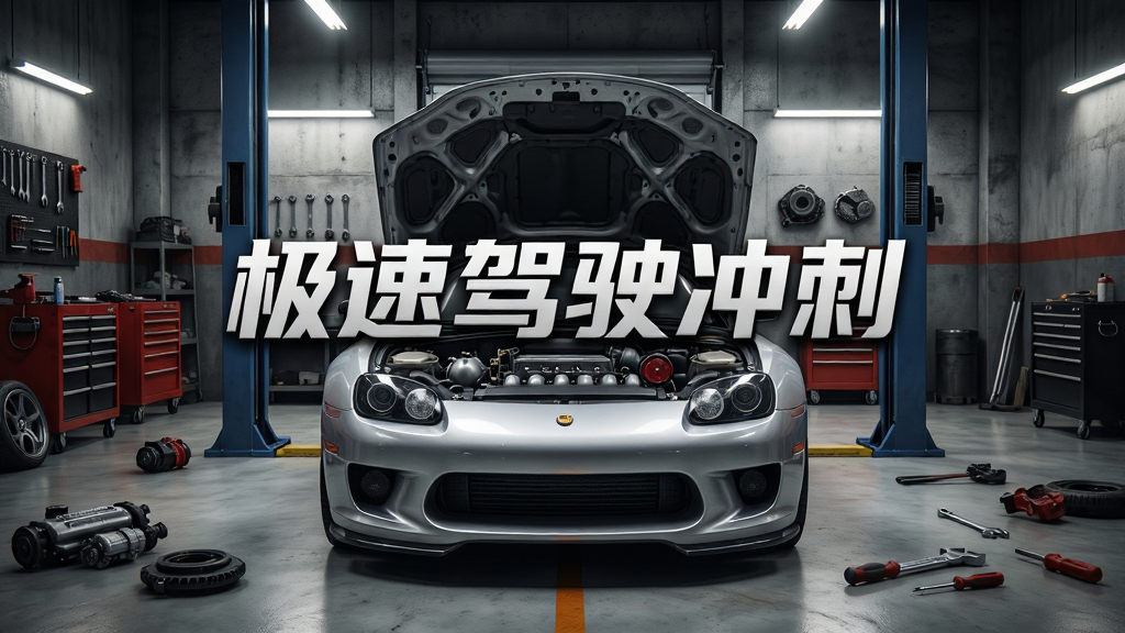 һ�ų����װ�����ͼ��������һ����ɫ�ܳ�ͣ�ڸ�װ�������룬��Χ������͹��ߣ������ǹ�ҵ��ǽ�ڣ�����Ϊ�Գƹ�ͼ�����дʵ��ϸ�ڰ�������Ǵ�¶���ڲ���е�ṹ�����ʸ��壬�ɾ��޶���Ԫ�أ�����������ʾ�����ټ�ʻ��̡�����