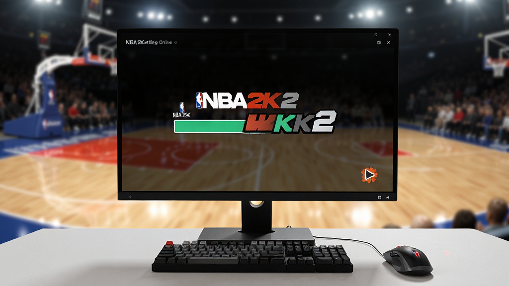 NBA2K Online2��Ϸ��װ���棬������Ļ����ʾ���������Ա��м��̺���꣬�������࣬����Ϊģ�������򳡣�������дʵ�����߳��㣬���ʸ��壬�ɾ��޶���Ԫ��