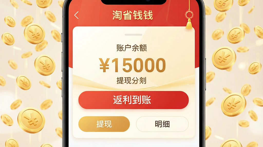 ���壺��ʡǮApp��Ǯ��ҳ�棬��ʾ�˻��������ְ�ť�������н����Ч�������֣�Ǯ����Ƭ���У��·��С����֡��͡���ϸ��������ť���Ű棺������ֲ��ô�����壬ɫ���Խ�ɫΪ��������������񣬴���ϲ���ɫ��׺��ϸ�ڣ������ӡ�С������ţ�����ɾ�������ͻ�����������ˡ����֡����ʣ�������Ⱦ���޶���Ԫ�ء�