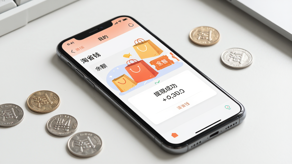 ���壺һ�������ֻ�б�������棬��Ļ��ʾ��ʡǮApp�ġ��ҵġ�ҳ�棬�����й�������Ż�ȯͼ�ꡣ���֣��ֻ�Ϊ�Ӿ����ģ���Χɢ�伸öӲ�ҡ��Ű棺����������ʾ����ʡǮ�������͡������֡����ʵ����廭��ϣ�������Ȼ��ϸ�ڣ��ֻ���Ļ�С����ֳɹ�����ʾ������ɾ����࣬���ʸ��塣