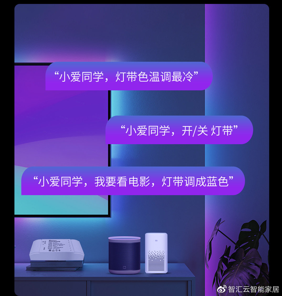 智汇盒子 语音控制 场景联动 手机App