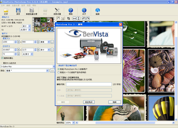 PhotoZoom Pro9.0.2 图像无损放大 PhotoZoom Pro9.0.2 图像无损放大