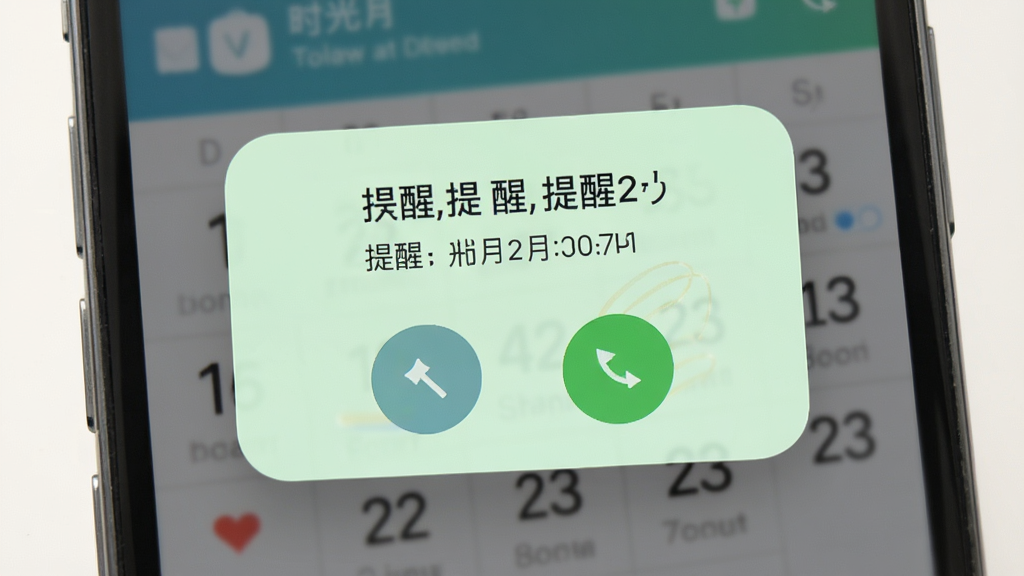 ʱ������Ӧ�õ�֪ͨ���뵯�����ѽ���չʾ���ֻ���Ļ�ϳ���һ������ɫ��������ʾ��������������Բ�ΰ�ť������Ϊģ����������ͼ������������ͻ�����ѹ��ܣ�ϸ�ڷḻ�����ʸɾ��޶���Ԫ��