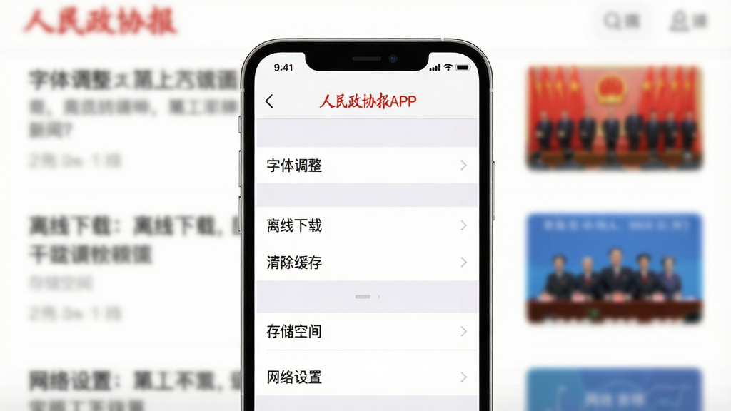 ���壺�ֻ�չʾ������Э��APP���ý��棬����Ϊģ���������б������֣��ֻ����У�����ѡ�������ɼ����Ű棺�����б���������������������������ء�����������桱��ѡ����ʵ�á���ࡣϸ�ڣ���Ļ���ܿ������洢�ռ䡱�͡��������á�����ʣ����壬�ɾ����޶���Ԫ�ء�