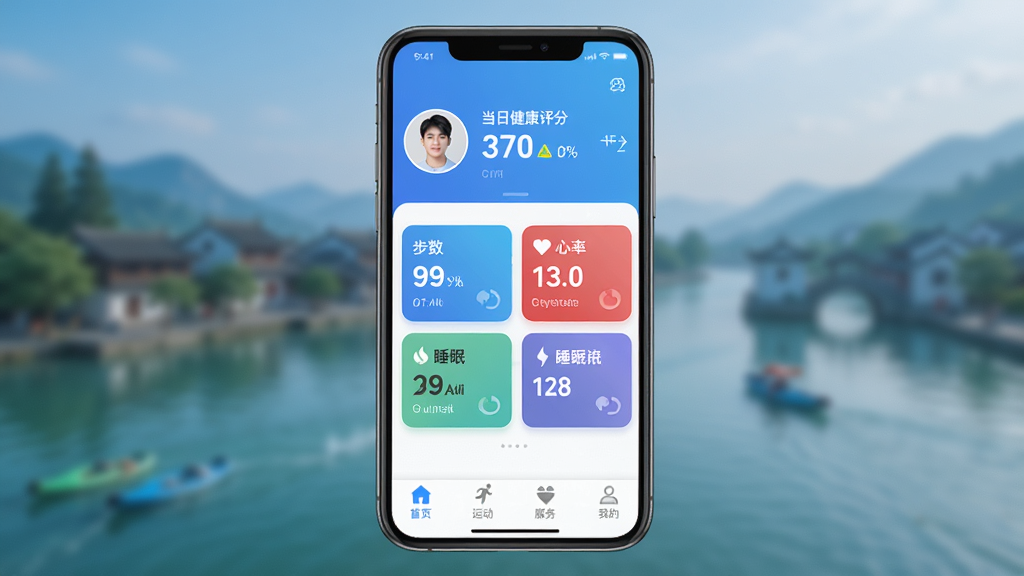 ͼƬչʾ��ɽ���APP�������ֻ��ϵ������棬���沼���������Ϸ���ʾ�û�ͷ���뵱�ս������֣��в�Ϊ���������ʡ�˯�ߵ����ݿ�Ƭ���ײ�������������ҳ���˶��������ҵ��ĸ���ǩ������������׽�����ɫ������ƽ����Ʒ���ִ���ǿ�������黯����ͻ��app���棬���ʸ���ɾ��޶���Ԫ��