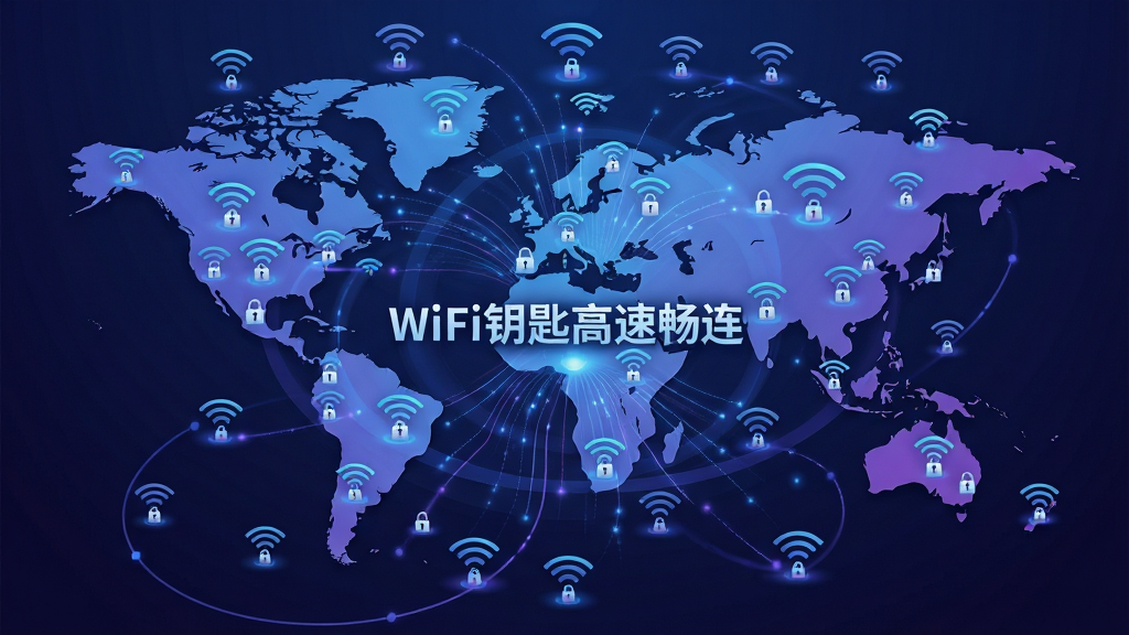 ���壺�����ͼ�Ϸֲ���������WiFi�źŵ㣬����λ�ñ�ע��WiFiԿ�׸��ٳ��������������֣���ͼΪ�ף��źŵ�������������ɢ���Ű棺���û���ʽ��ͼ��ͻ�����ݻ�۸У���񣺿Ƽ��в廭������ɫ����ϸ�ڣ�ÿ���źŵ㶼����С��ͼ�꣬������ȫ���ܣ����ʣ�����ϸ�壬�ɾ��޶���Ԫ��