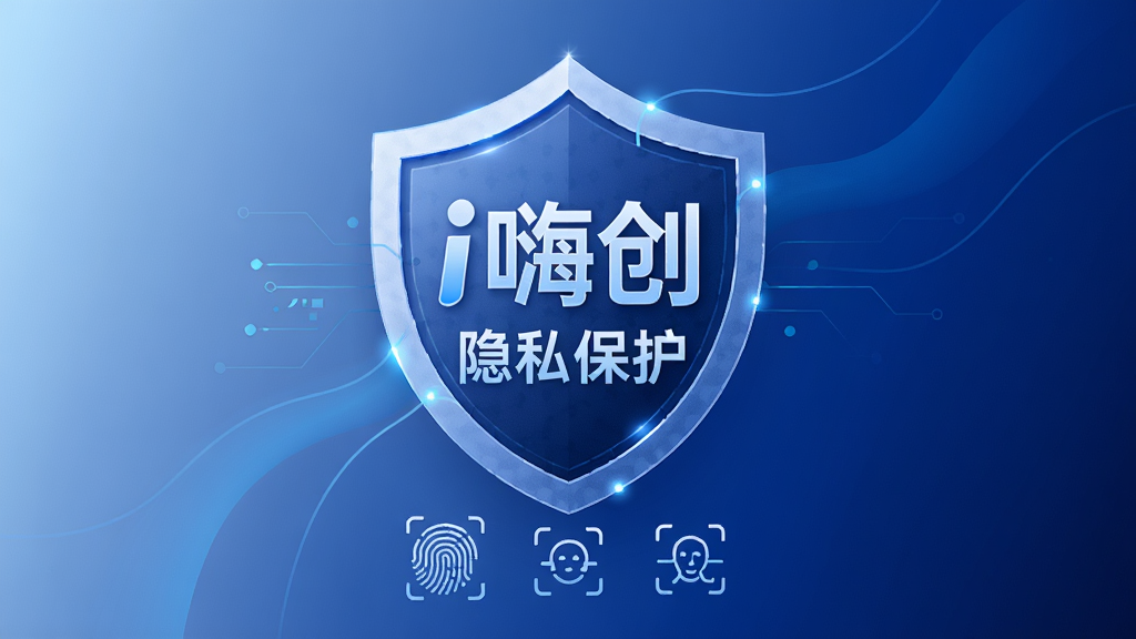 һ�Ÿ������������һ������ͼ�꣬����������i�˴���logo�롰��˽����������������Ϊ������ɫ��ǳ�����������ͻ���������·���ָ�ơ�����ʶ���Сͼ�ꡣ���Ƽ���ǿ������������ϸ�ڰ���ϸ΢�Ŀ����ʸУ�����ɾ����޶���Ԫ�ء�