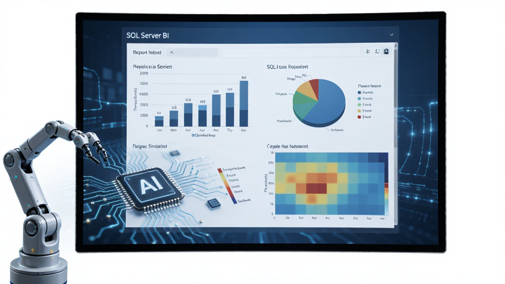 ��ĻͶӰ��SQL Server��BI�������棬������״ͼ����ͼ��������ͼ���Ա��л������ֱ���AIоƬԪ�أ�������ɫ����������У����־��⣬����ִ��Ƽ��У�ϸ�ڷḻ������8K���ɾ��޶���Ԫ��