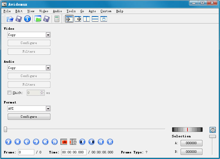Avidemux2.8.1 免费开源视频剪辑工具 Avidemux2.8.1 免费开源视频剪辑工具