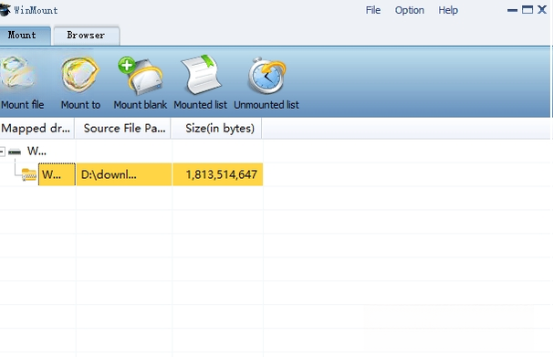 WinMount3.5.1018 免安装版 WinMount3.5.1018 免安装版