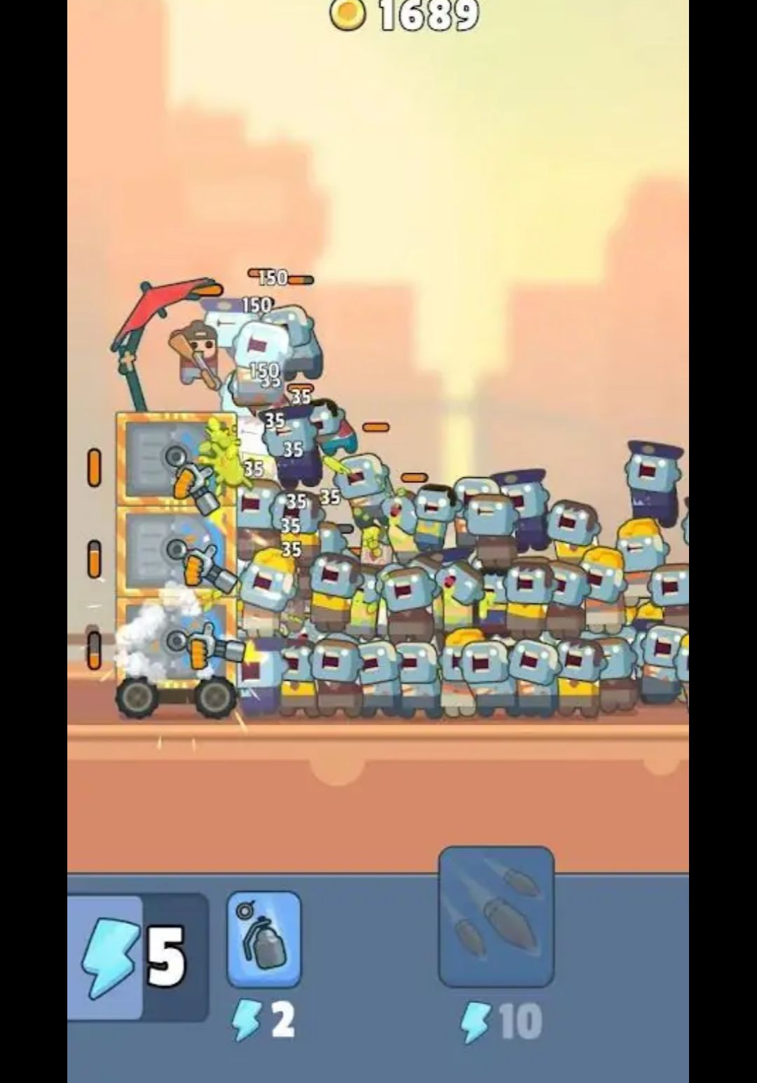 尸潮战车PlayStrom Hero Tower1.16.3 末日生存射击