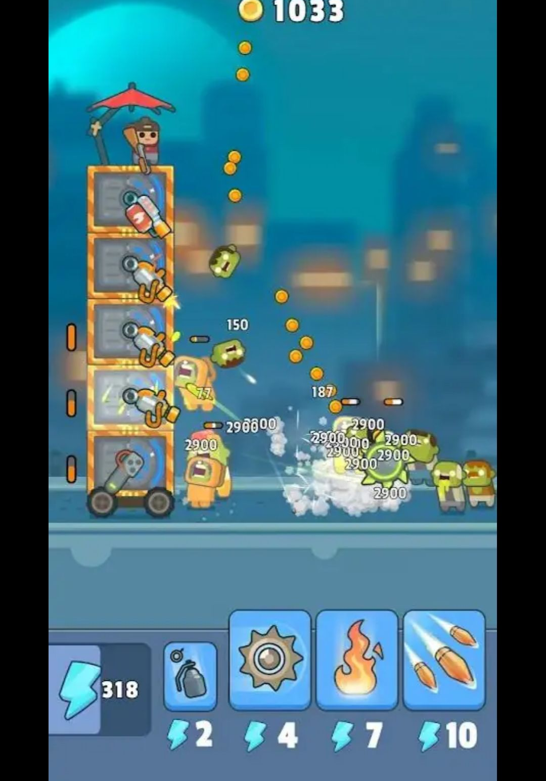 尸潮战车PlayStrom Hero Tower1.16.3 末日生存射击