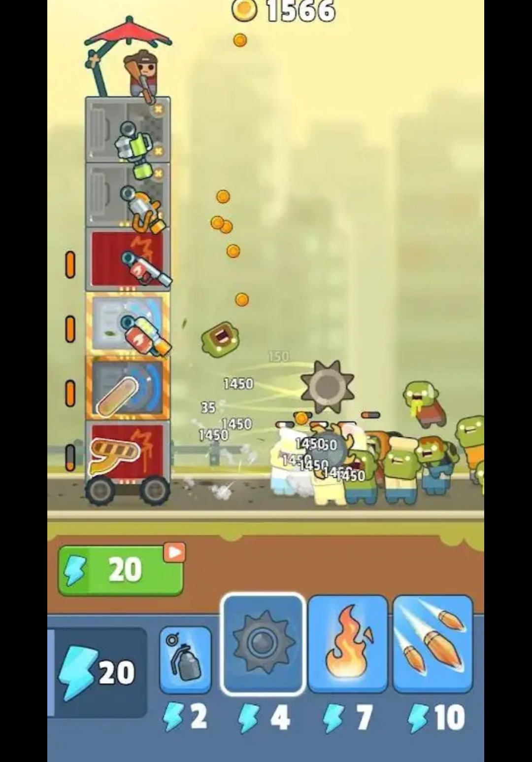 尸潮战车PlayStrom Hero Tower1.16.3 末日生存射击