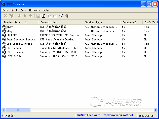 USBDeview3.07 USB�豸��������