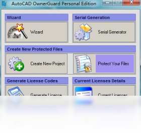 AutoCAD OwnerGuard 安全防护功能界面 安卓版