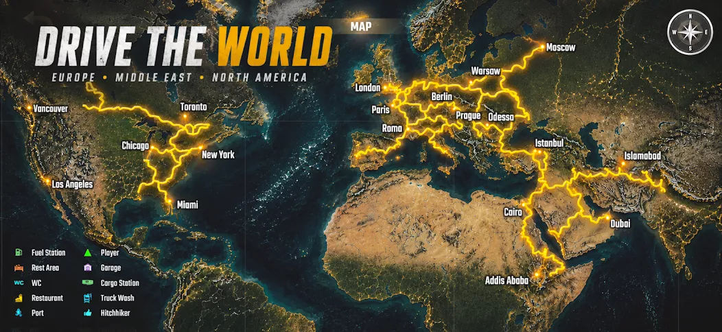 卡车模拟世界Truck Simulator World2.0.4 模拟驾驶
