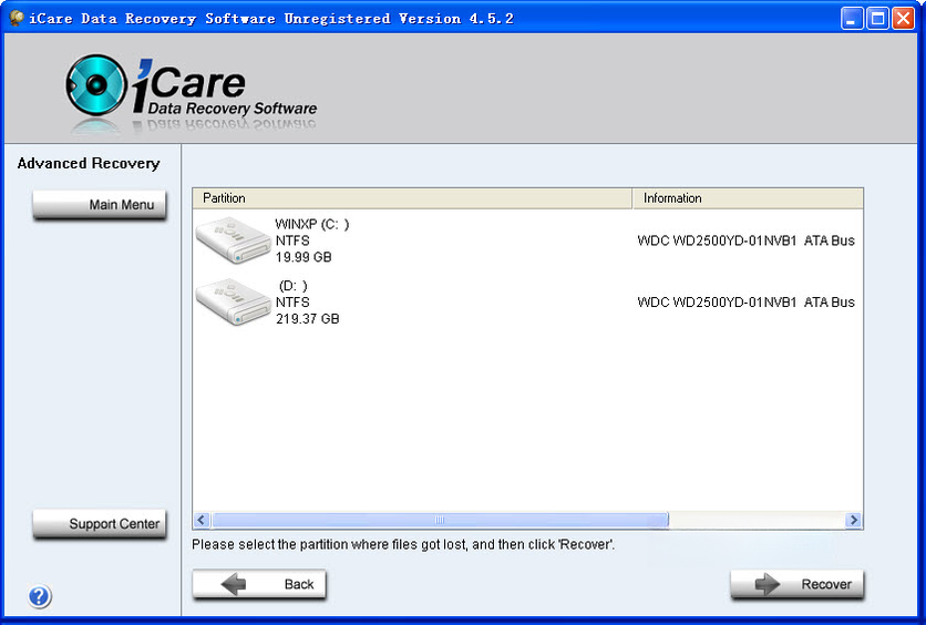 iCare Data Recovery9.0.0.6 数据恢复工具 iCare Data Recovery9.0.0.6 数据恢复工具