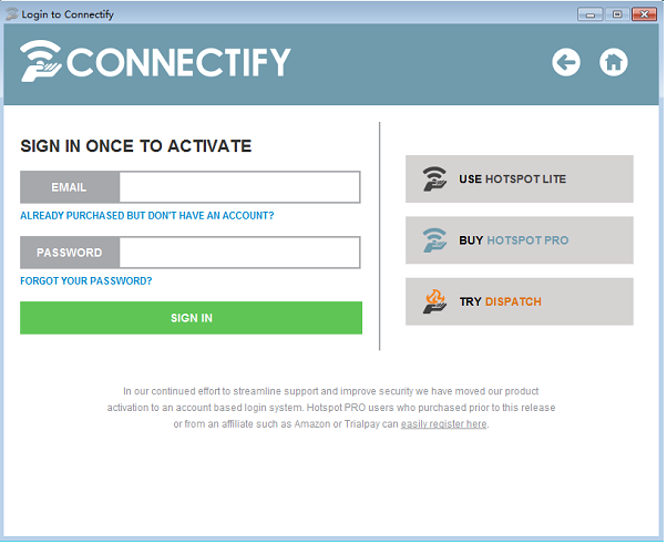 Connectify 操作说明 界面截图 安卓版