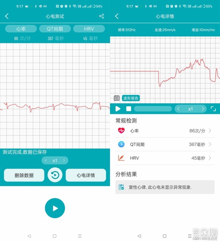 医渡智循 血糖血压 数据记录 趋势图