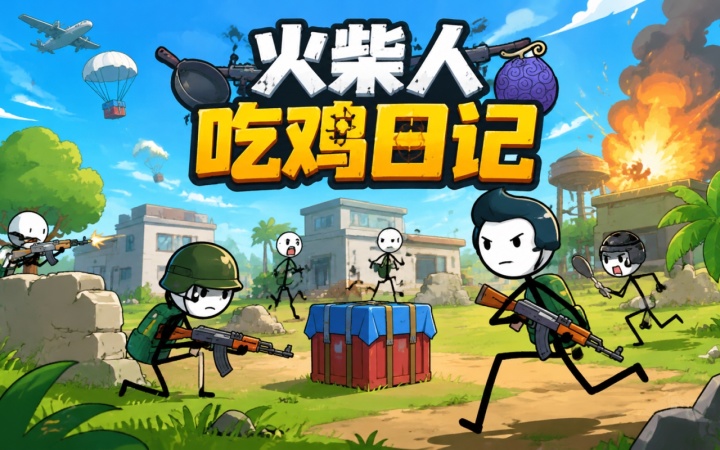 火柴人吃鸡日记2游戏安卓版 登录闪退解决技巧