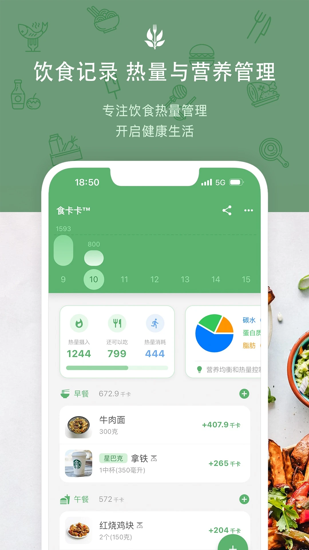 食卡卡3.2.3 健康饮食管理 食卡卡3.2.3 健康饮食管理