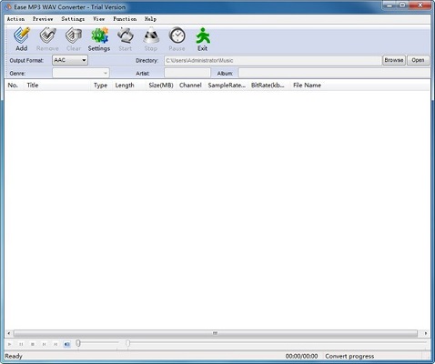 Ease MP3 WAV Converter �������� ��ͼ
