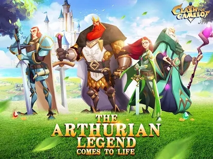 ʥ���������ιٷ����İ����أ�Clash for Camelot��