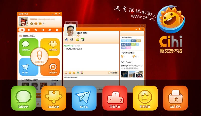 嗨聊CIHI整体功能介绍配图