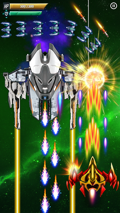 导弹攻击游戏手机版 太空射击闯关新游 实机画面