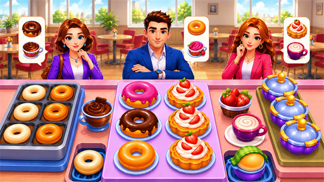 My Cafe Shop Cooking Game��װ��4.6.1 ���ȵ�ģ�⾭Ӫ