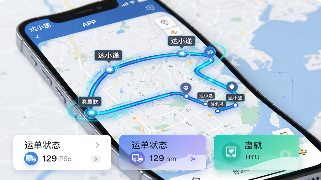 ���壺��С��APP������׷�ٽ��棬��ͼ����ʾ�����ƶ��켣�����ڵ�ͼ�ꡣ���֣���ͼռ��Ļ�󲿷֣��ײ����˵�״̬��Ƭ���Ű棺�켣���������ڵ��ж���Ч������񣺿Ƽ��У���̬������ϸ�ڣ����涥����ʾ����С�ݡ��������켣�����ĳ��������Ʊ�ע�����ʣ�������Ⱦ���ɾ����޶���Ԫ�ء�