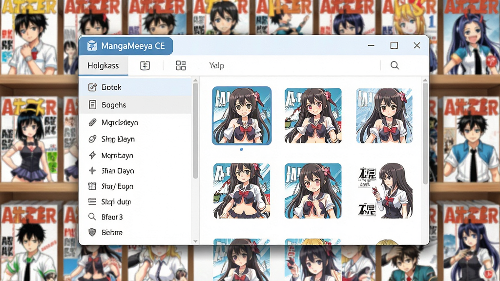 MangaMeeya CE ������ɫ������ʾ����������ʾ��ǩ�б�������ͼԤ��������Ϊ���ʽ��������ǽ�������������ͼ��������ϸ�ڷḻ�����ʸɾ����޶���Ԫ��
