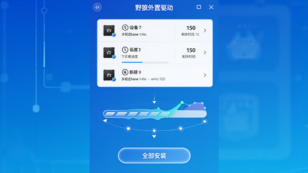 ��������Ϊ��Ұ������������������װ���棬���ֲ�����������չʾ������Ϊ�豸�б����м�Ϊ��̬�������������ײ�Ϊ��ȫ����װ��������ť��������Ϊ�Ƽ������䱳�������ɫ��Ƭ��ϸ�ڰ��������ٶȡ�ʣ��ʱ����ʾ������ϸ�壬�޶���Ԫ��