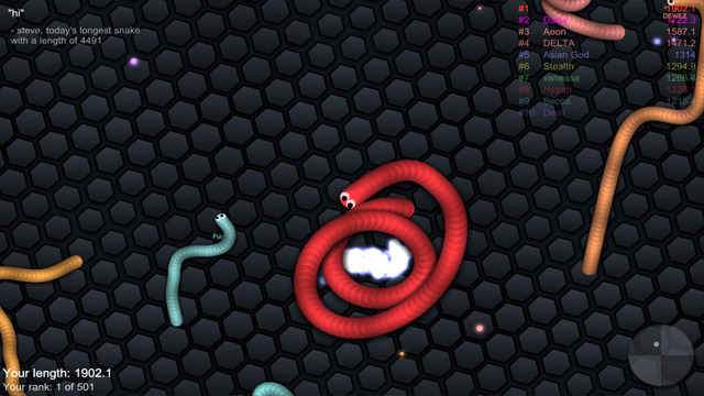 ̰���ߴ�ս��Ϸ��׿�ֻ��棨slither.io��