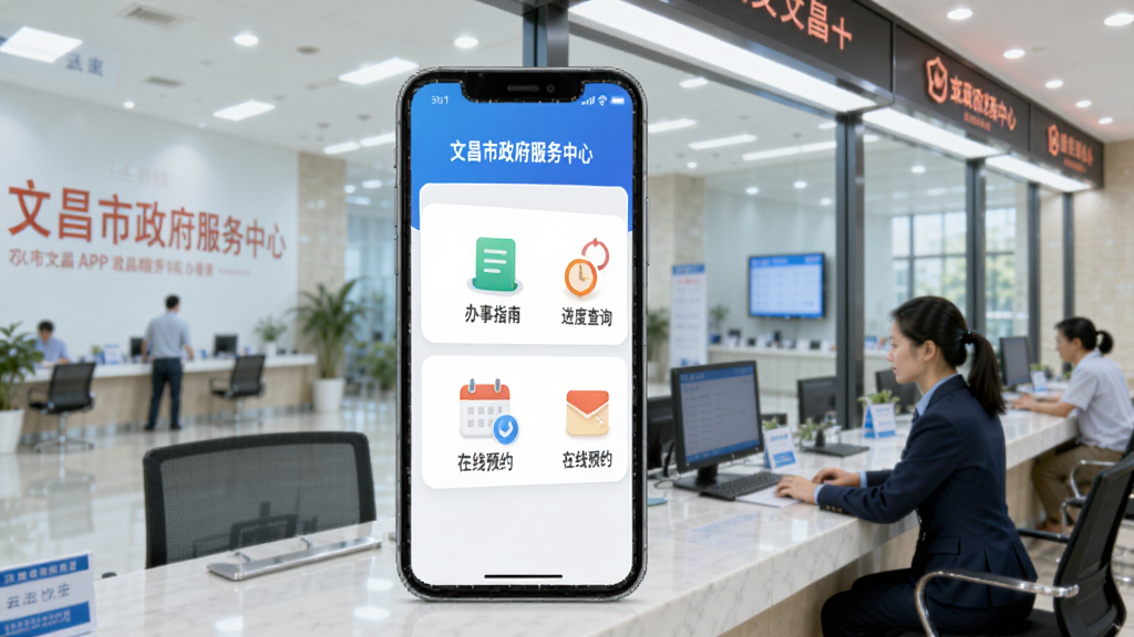 ͼƬչʾ�����Ĳ�APP��������ܽ��棬��Ļ����ʾ������ָ�ϡ��������Ȳ�ѯ����������ԤԼ����ͼ�갴ť������Ϊ�Ĳ�������������Ĵ������й�����Ա�ڴ��ڷ��񣬻���������ɫ��������ͻ����ݸ�Ч�ķ����Χ���ִ�UI��Ʒ�񣬸��廭�ʣ��ɾ��޶���Ԫ��