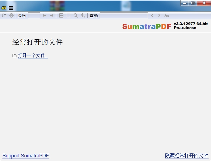 Sumatra PDF3.1.2 ��������PDF�Ķ�