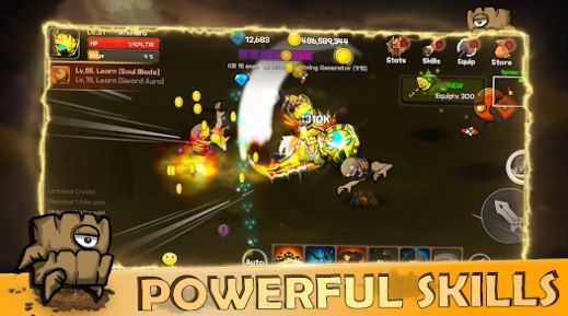 Lord of Dungeon Idle��Ϸ�ٷ������� �����������ùһ�ˢ������