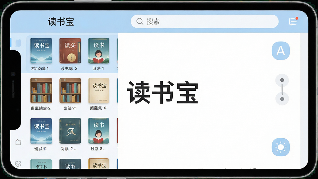 ���壺һ����Ϊ�����鱦�����Ķ��������棬��ʾ��ܺ������Ķ��ĵ����飻���֣����Ϊ����б����Ҳ�Ϊ�Ķ�ҳ�棬���������������Ű棺������������ͼ���������У�����ִ���ƽ����ƣ�ɫ�������ǳ���Ͱ�ɫΪ����ϸ�ڣ��鼮�����������Ķ�ҳ����������ں����ȵ���ͼ�ꣻ���ʣ����壬�ɾ����޶���Ԫ�أ���Ļ������ʾ�����鱦��������