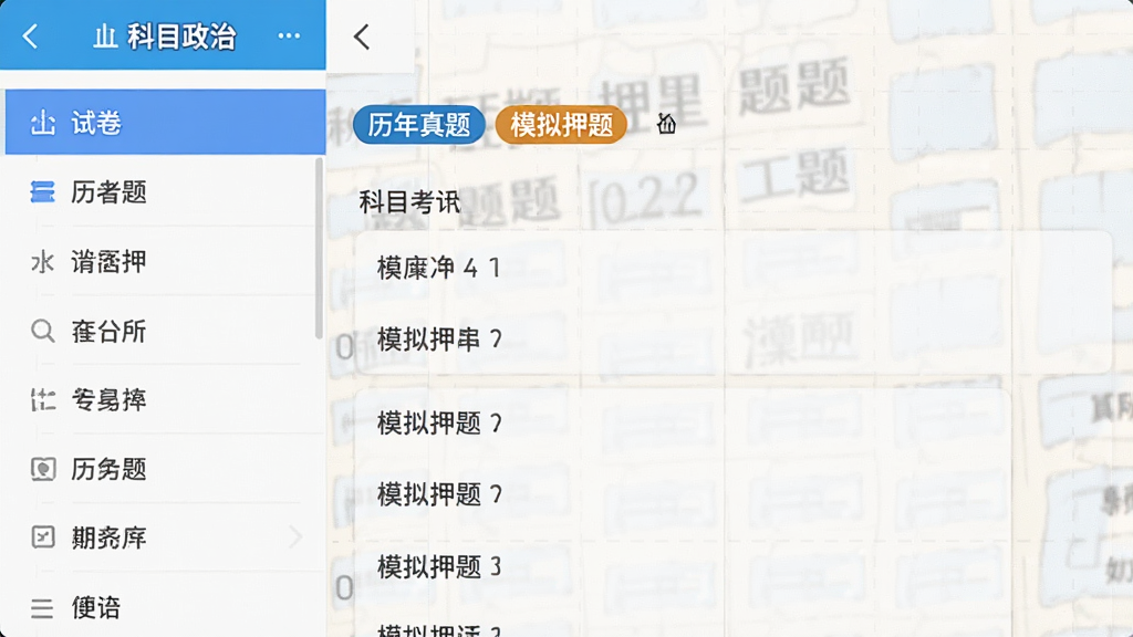 ��������APP�������棬����ǿ�Ŀ�����б����Ҳ�����Ŀ��ѡ�ҳ�����������ɫ�ʼ�࣬�С��������⡱����ģ��Ѻ�⡱�ȱ�ǩ���Ծ��������Ե����������ߣ������������޶���Ԫ�ء�