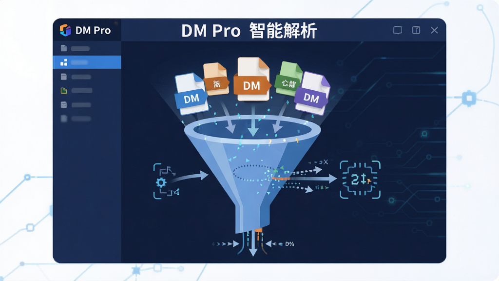 DM Pro���ݽ�������ʾ��ͼ������Ϊ�����������棬����չʾ���ָ�ʽ�ļ�ͼ�걻������©��״�������棬�����������Ű���пƼ��У�����ƽ����ͼ��ϸ��ͻ������ʶ����̣����ʸɾ��޶���Ԫ�أ��������ֱ�ע��DM Pro ���ܽ�����
