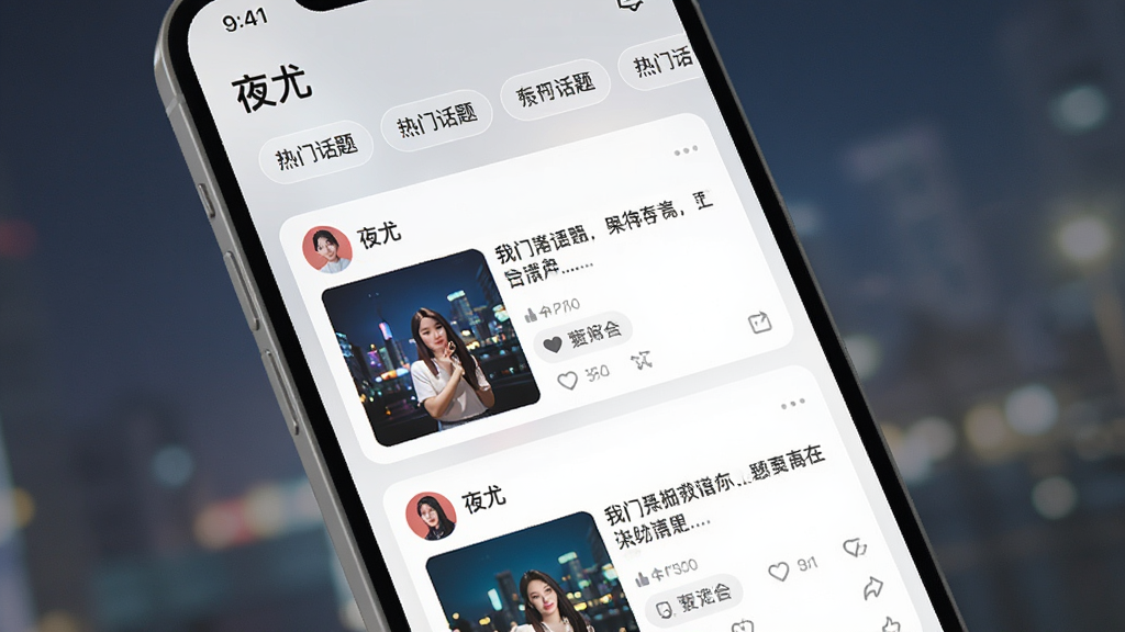 一张手机APP界面设计图,展示