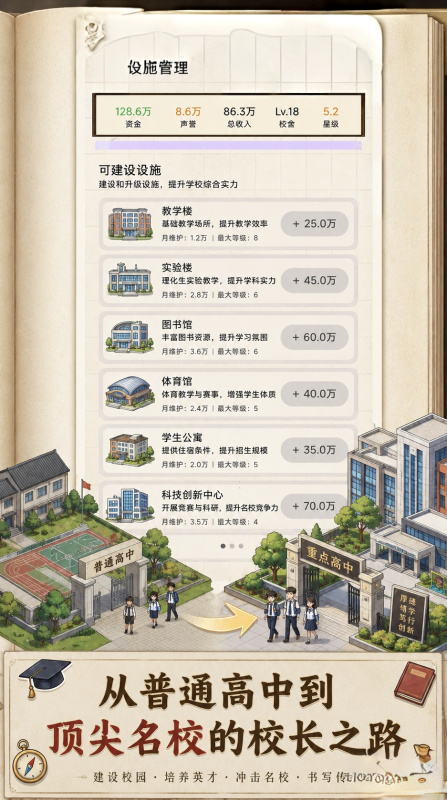 校长我来当2 安卓版 游戏截图