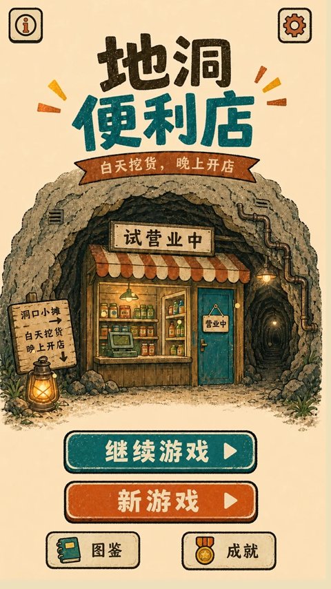 地洞便利店游戏最新版本下载安装v0.6.5 安卓版 地洞便利店游戏最新版本下载安装v0.6.5 安卓版