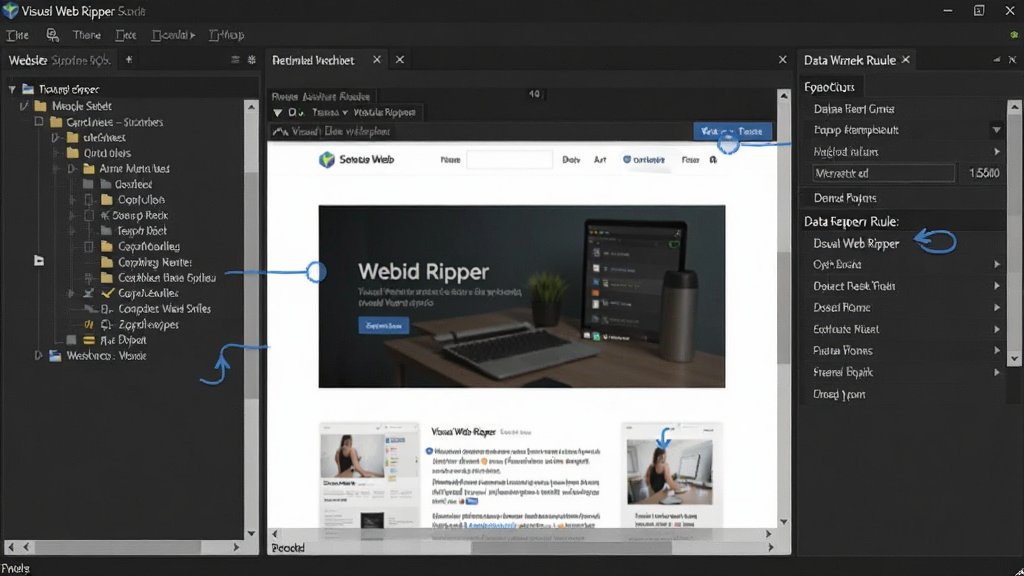 Visual Web Ripper�����������ͼ��չʾ�����վ�ṹ�����м���ҳԤ�������Ҳ�������ȡ�������Ĳ��֣�������Ϊ�ִ���ɫϵרҵ��������������������ע�������򣬻��ʸɾ��޶���Ԫ��