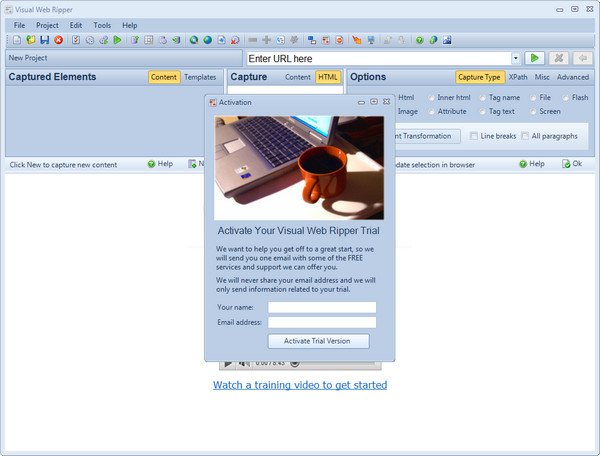 Visual Web Ripper3.1.5 רҵ��ҳ���ݲɼ�