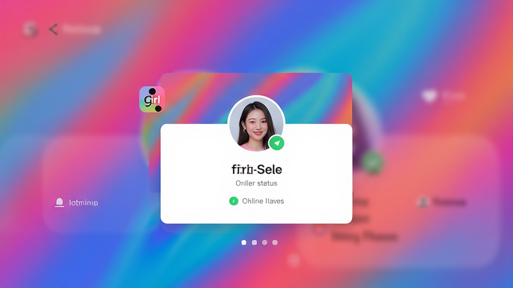 һ��չʾGirl goӦ��������ĸ����ͼ�������������û��������Ͽ�Ƭ������״̬��ʶ������Ϊģ�������Ķ�̬����ɫ�ʣ��������ִ���Լ��UI��Ƹɾ����࣬ͻ���罻Ӧ�õ����������Ƽ��У������������޶���Ԫ��