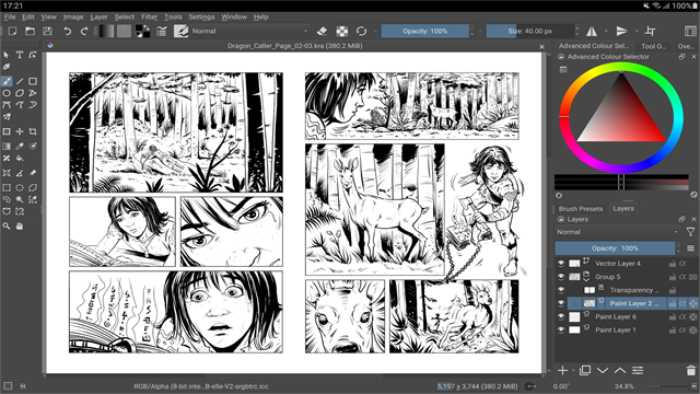 Krita5.2.2 רҵ�滭����