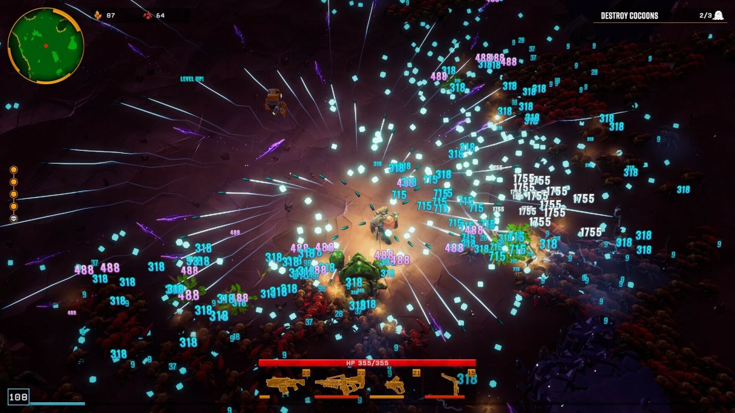 深岩银河DEEP ROCK GALACTIC SURVIVOR 工程兵炮台实战截图