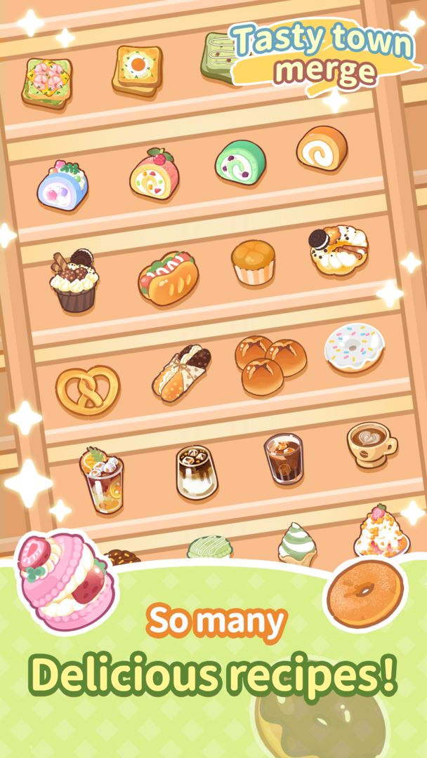 �˲���С����Ϸ�����ֻ��氲װTastyTownMerge��׿�ֻ���װ����ʾ��ͼ