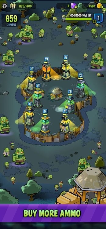 Merge Zombie Tower游戏安卓版下载 新手合成升级僵尸阵容搭配技巧